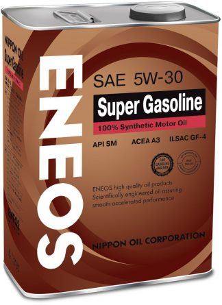 ENEOS SUPER GASOLINE 100% SYNTHETIC 5W-30 4л.