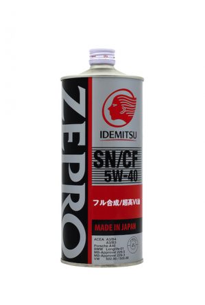 Idemitsu Zepro EURO SPEC  5W-40, SN/CF 1л